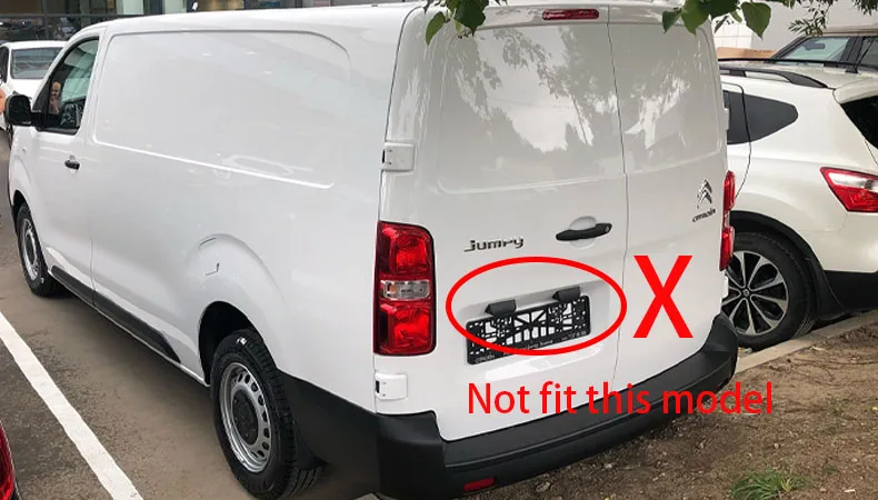 Rückansicht Kamera Für Fiat Scudo Für Peugeot Expert Für Toyota ProAce 1995 ~ 2013 CCD HD Nachtsicht Backup kennzeichen Kamera – Detail 2