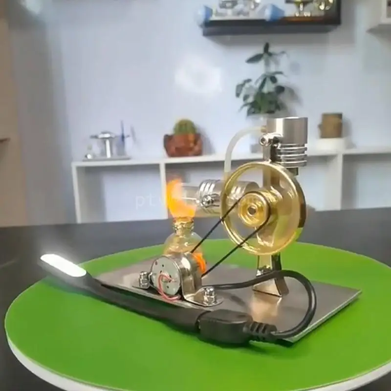 Modello Educativo Compatto Modello Motore Stirling Modello Esperimento Giocattolo Educativo Modello Motore Stirling Per Regalo