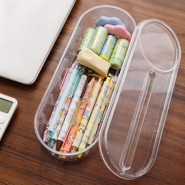 See-Through Charge Cable Organizer Box,Data Cable Management Box USB Cord  Sorter, Small Desk Accessories Organizer and Storage - AliExpress