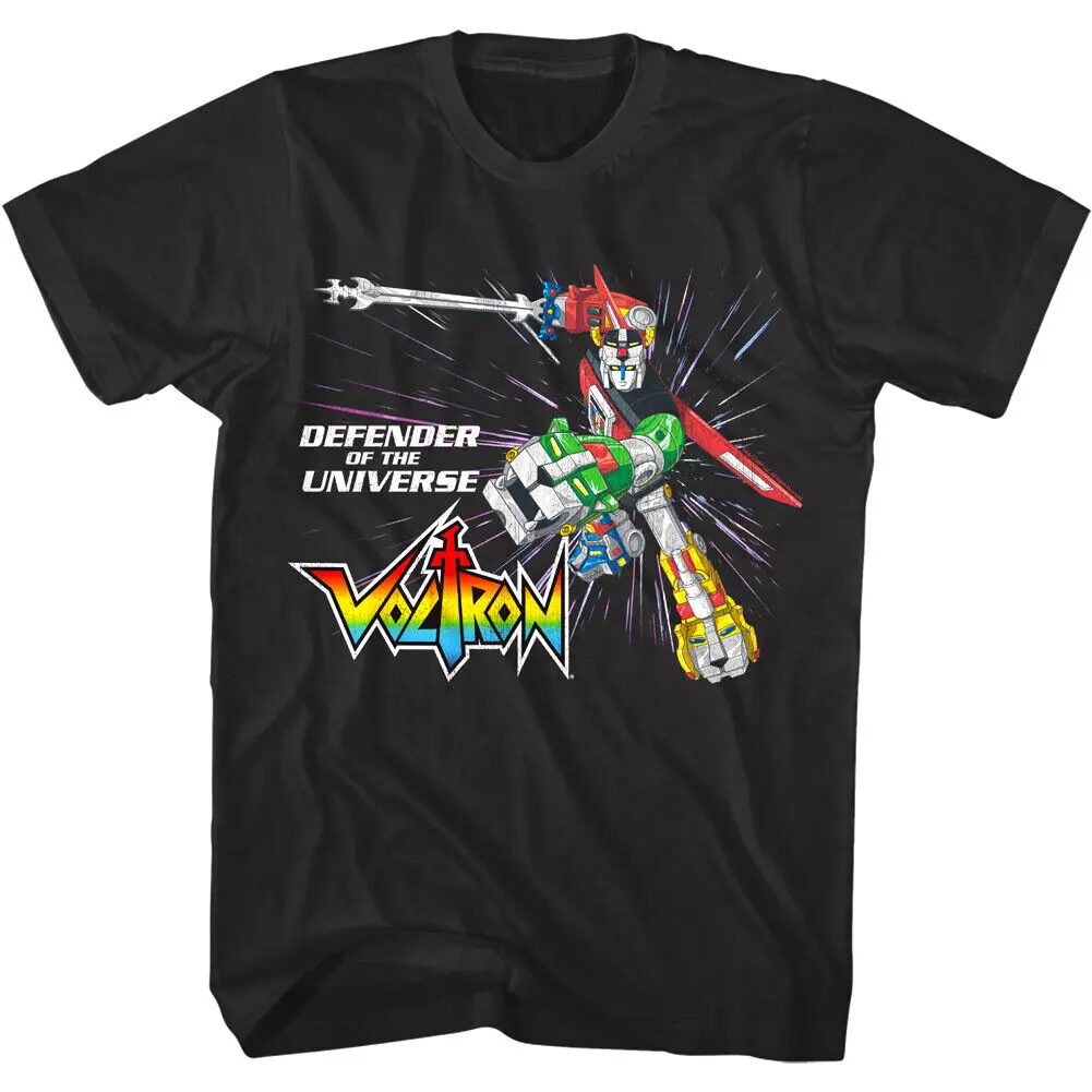 Voltron Golion Speed Of Light Maglietta Da Uomo Defender Of The Universe Robot Lion