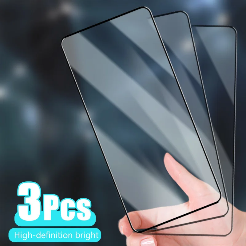 

3PC Tempered Glass On Huawei P40 P30 P20 Lite P20 Pro Screen Protector Glass For Huawei Y6p Y7p Y8p Y8S Y9S Y6S P Smart Z