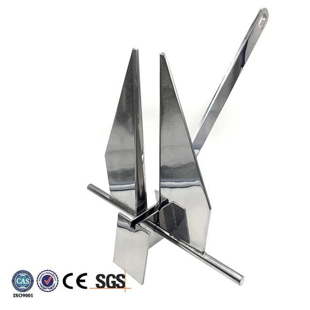 316 Stainless Steel Marine Boat Danforth Fluke Style Anchor 5kg 6kg 10kg  20kg - AliExpress