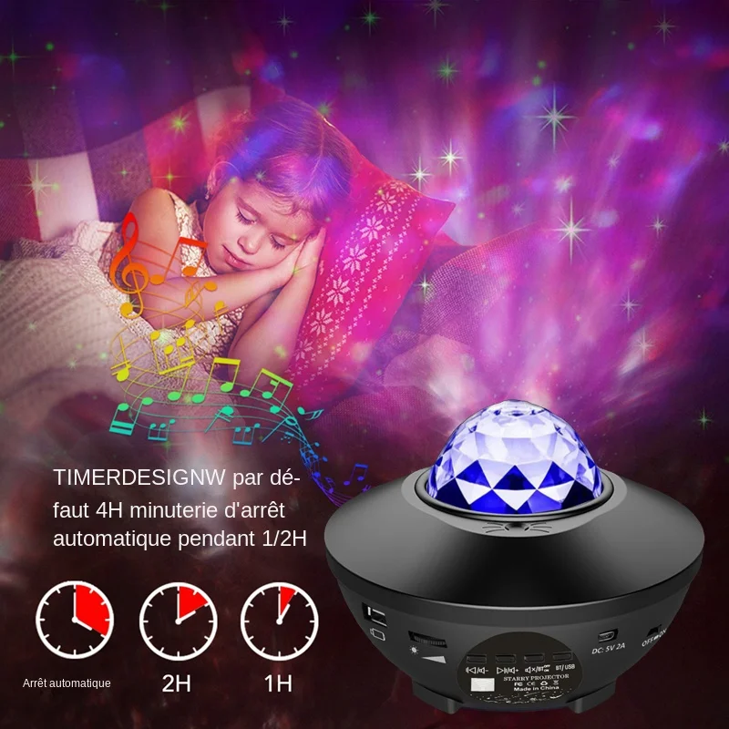 Projecteur Led Coloré Avec Haut-parleur Bluetooth, 10 Planètes, Galaxie  Étoilée, Luminaire Décoratif D'intérieur, Idéal Comme Cadeau De Noël Ou Du  Nouvel An - Lumières De Nuit - AliExpress