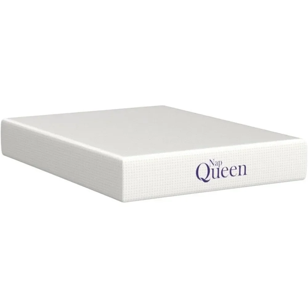 12 Inch Queen Size Mattress, Bamboo Charcoal Memory Foam Mattress, Bed in a Box,White 5