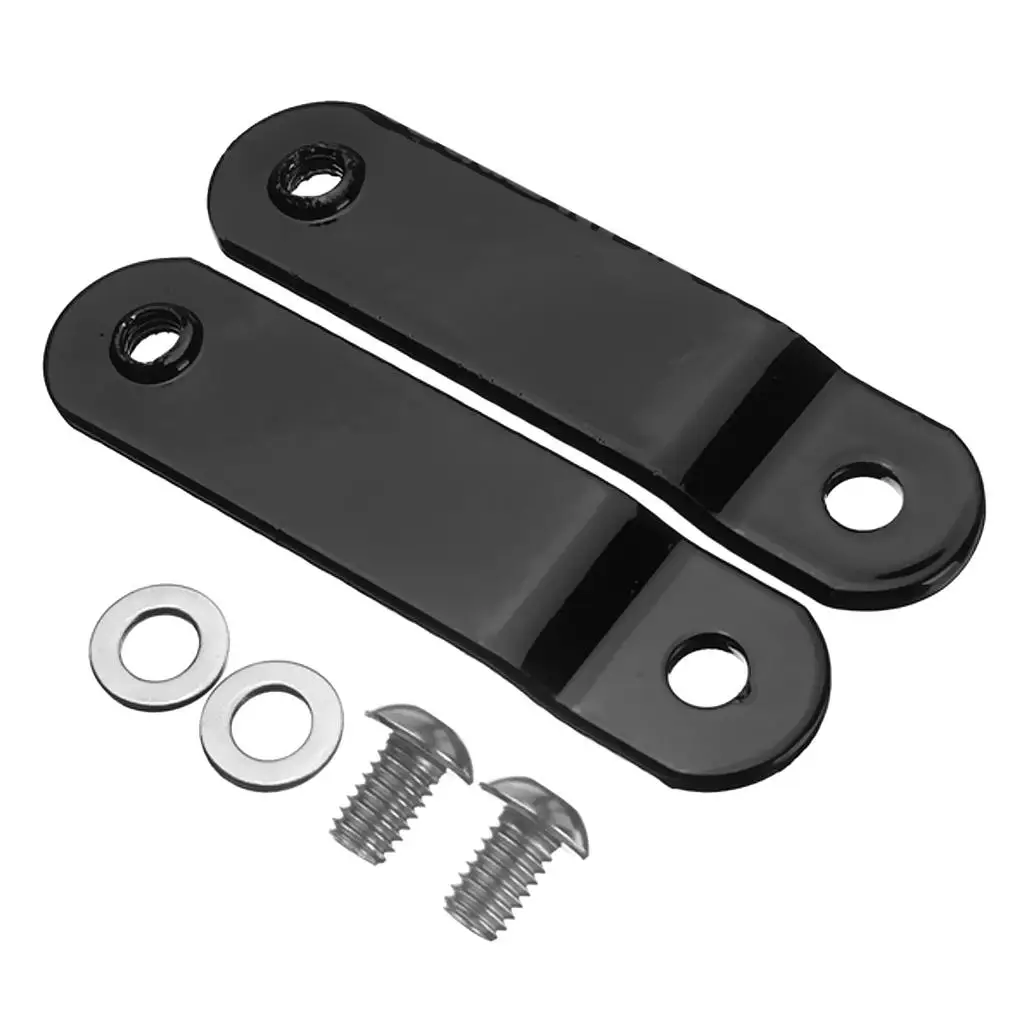 Black Gas Fuel Tank Lift Kit for Sportster XL883 1200 48 72