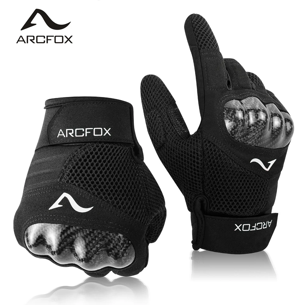 

ARCFOX Motorcycle Gloves For Men Bicycle Touchscreen Mesh Breathable Full Finger Guantes Racing Moto Motocross Luvas for KTM