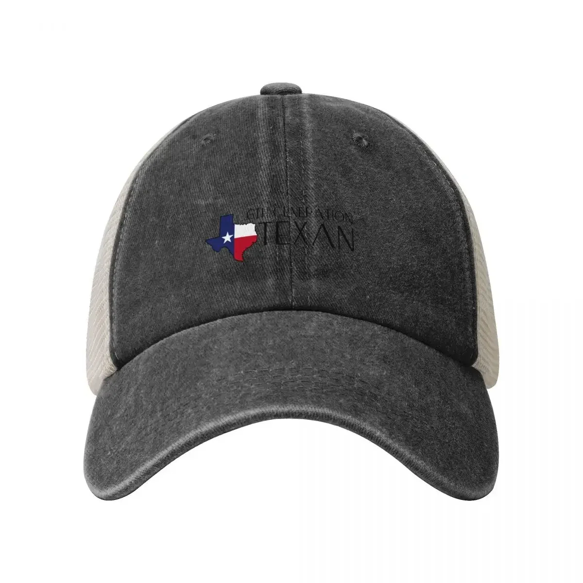 Sixth Generation Texan Cowboy Mesh Baseball Cap Brand Man cap Trucker Hat Hat Man Luxury Fishing cap Hats For Men Women's 2