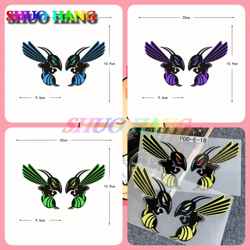 

For Hornet Hondas Bees Reflective Motorcycle Car Styling Decals / Stickers Vinyl Car Accessories, Car Windows, Racing Sports