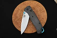 

High Quality Carbon Fiber Handle Benchmade 535-3 Tactical Folding Knife Outdoor Camping Safety-defend Pocket Military Knives