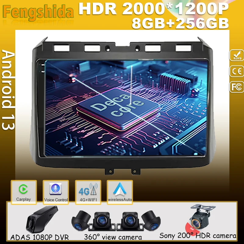 Android Per Honda Crosstour 2014-2016 Auto Radio Multimedia No 2Din Player Stereo Screen Navigation Video Dvd Ad Alte Prestazioni