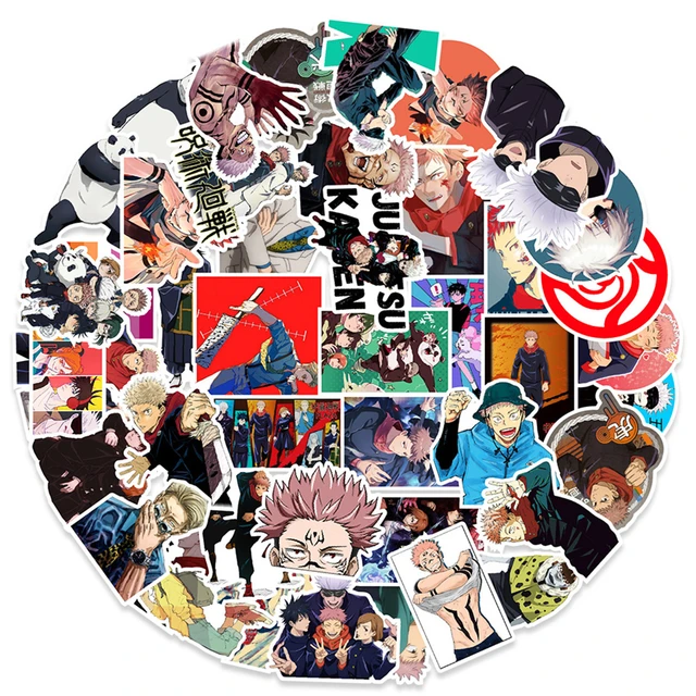 Naruto Anime Stickers (10 or 40 pcs) - Skateboard - QUICK SHIP!