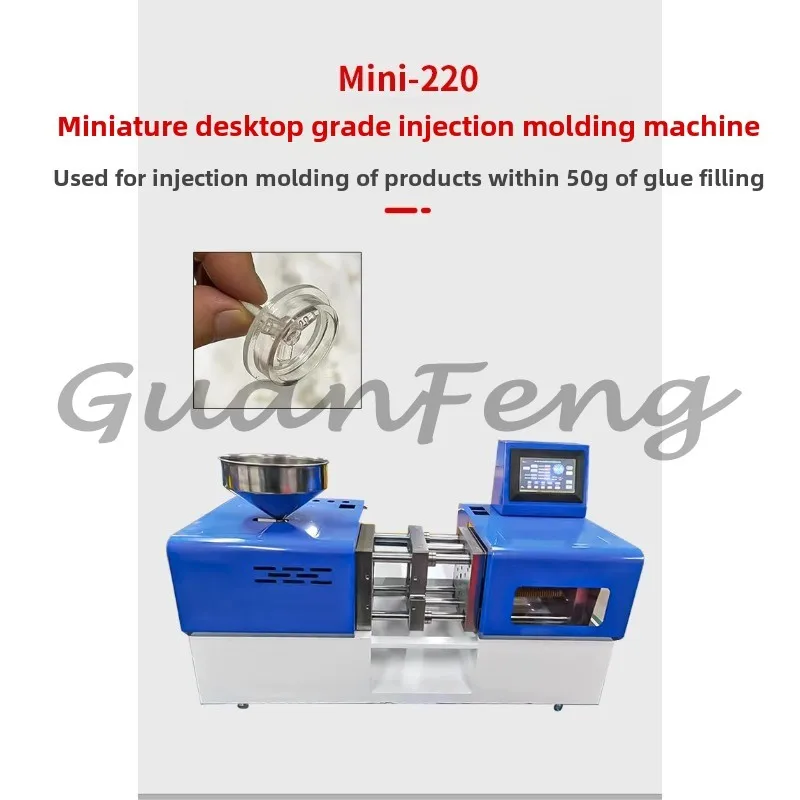 Benchtop Injection 220 Model Horizontal Injection Molding Machine, Small Desktop Plastic ...