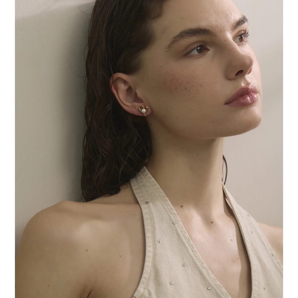 Yhpup Jewelry Stud Earrings for Women Stainless Steel