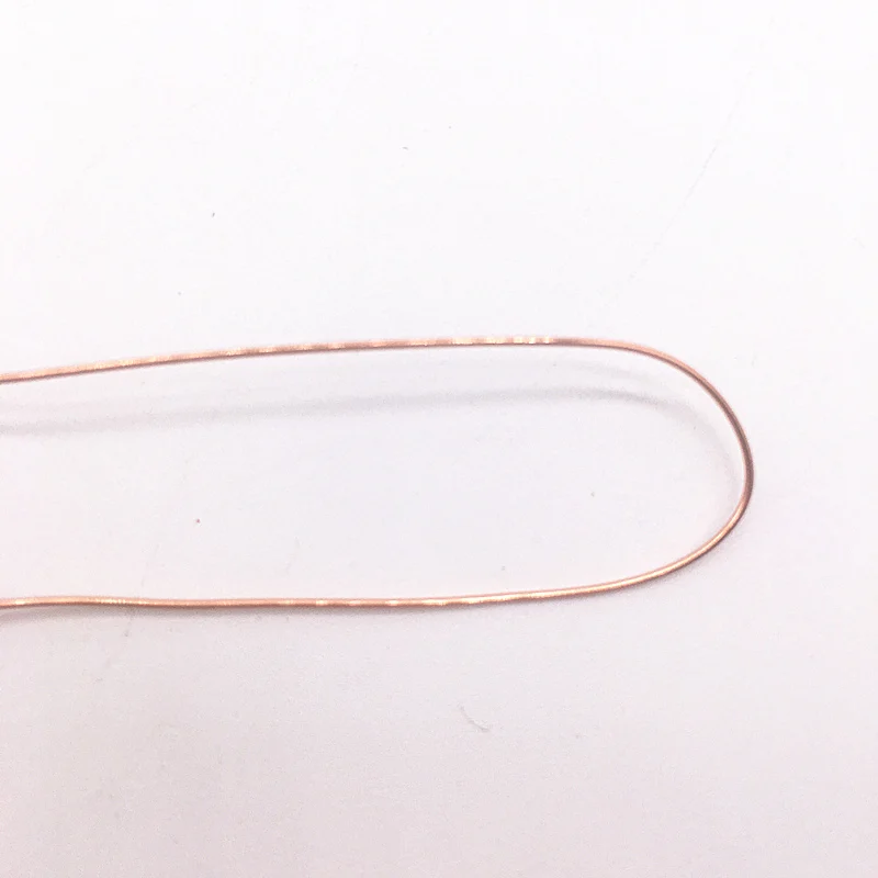 다채로운 구리 와이어 구슬 와이어 보석 만들기 DIY 수제 팔찌 액세서리, 1 개/묶음 0.3mm 0.4mm