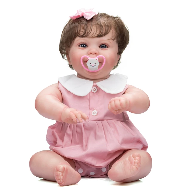 20 Lou Lou Bebe Reborn Dolls Finished Painted Lifelike Reborn Dolls Bonecos  Bebês Renascidos Realistas Para Criança - AliExpress