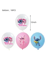 18PCS Pink Balloon