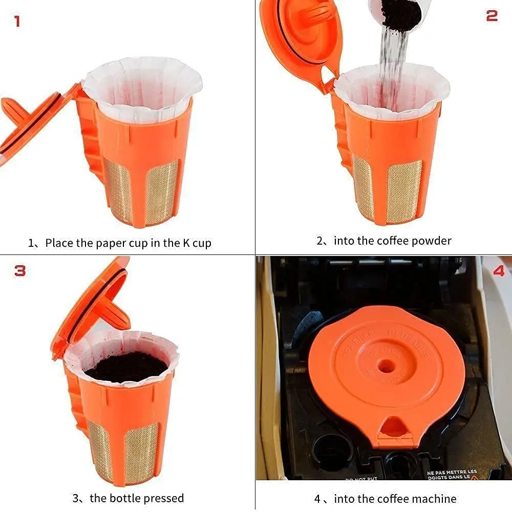 K Cup Refillable Coffee Capsule with 