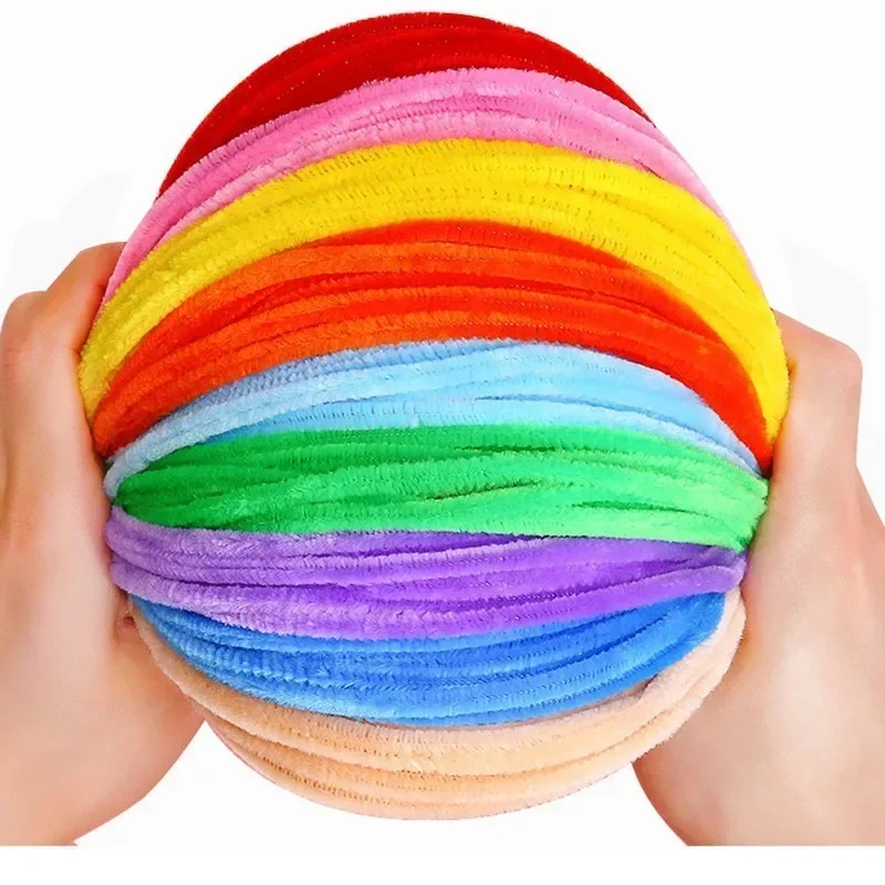 Chenille Pipe Cleaners 40 Colors 100pcs DIY Craft Educational Toys