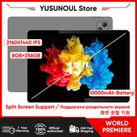 2024 New 13 Inch Large Screen 2160*1440 IPS 10000mAh Battery 8GB+256GB Phone Call 5G WIFI Google Play tablet Laptop Kids tablet 1