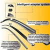 2pcs Wiper Blade For Jeep Wrangler TJ JK JL 1996-2024 Front Windshield Wiper Blades Windscreen Window Accessories 2020 2021 2022 2
