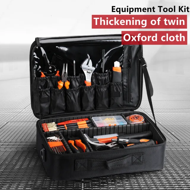 Tool Bag Electrician Special Bag Portable Large Capacity Oxford