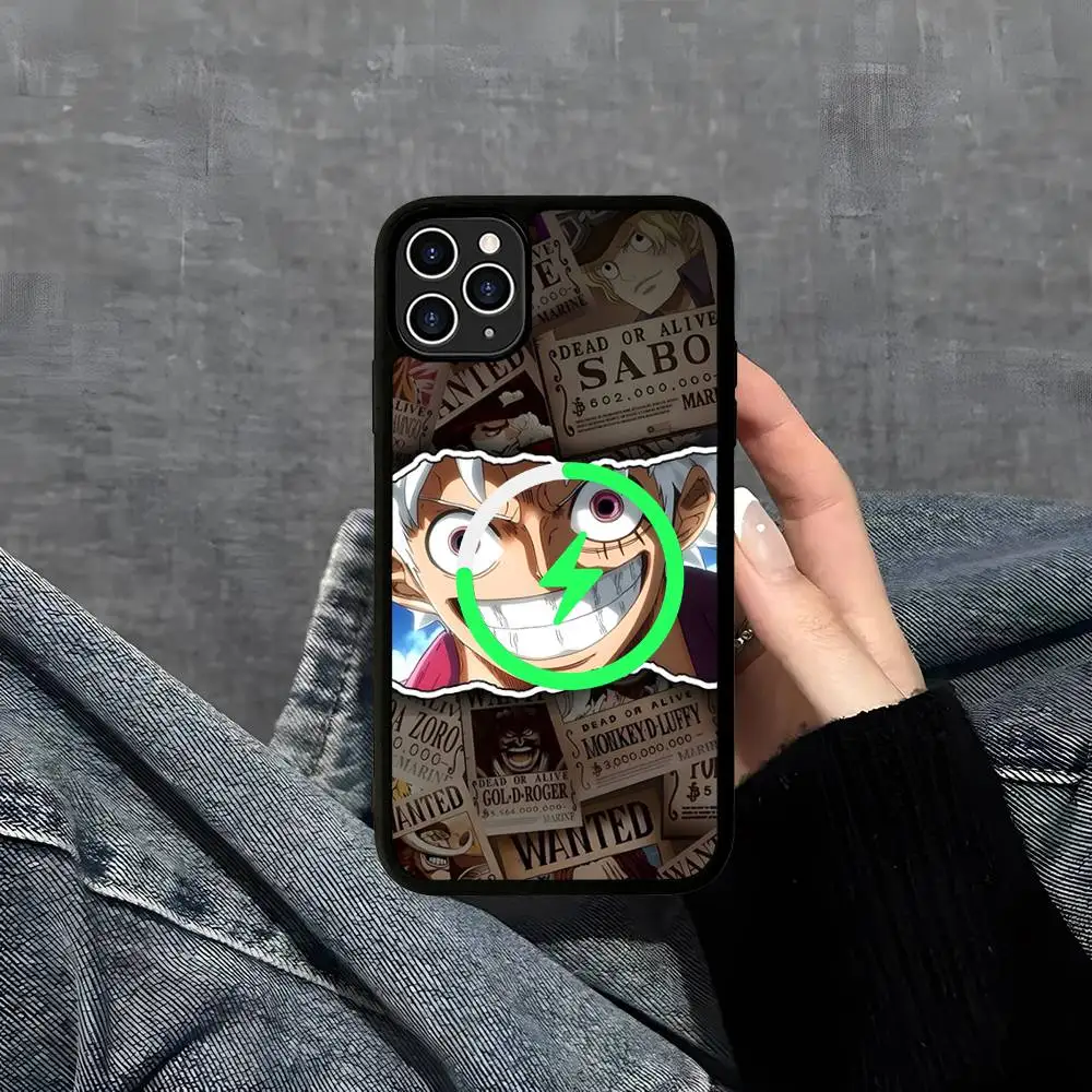 Anime O-One Pieces Phone Case with Magsafe Magnetic Shell