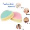 Popular Magic Painless Hair Removal Sponge Pad Epilator Random Colors 4