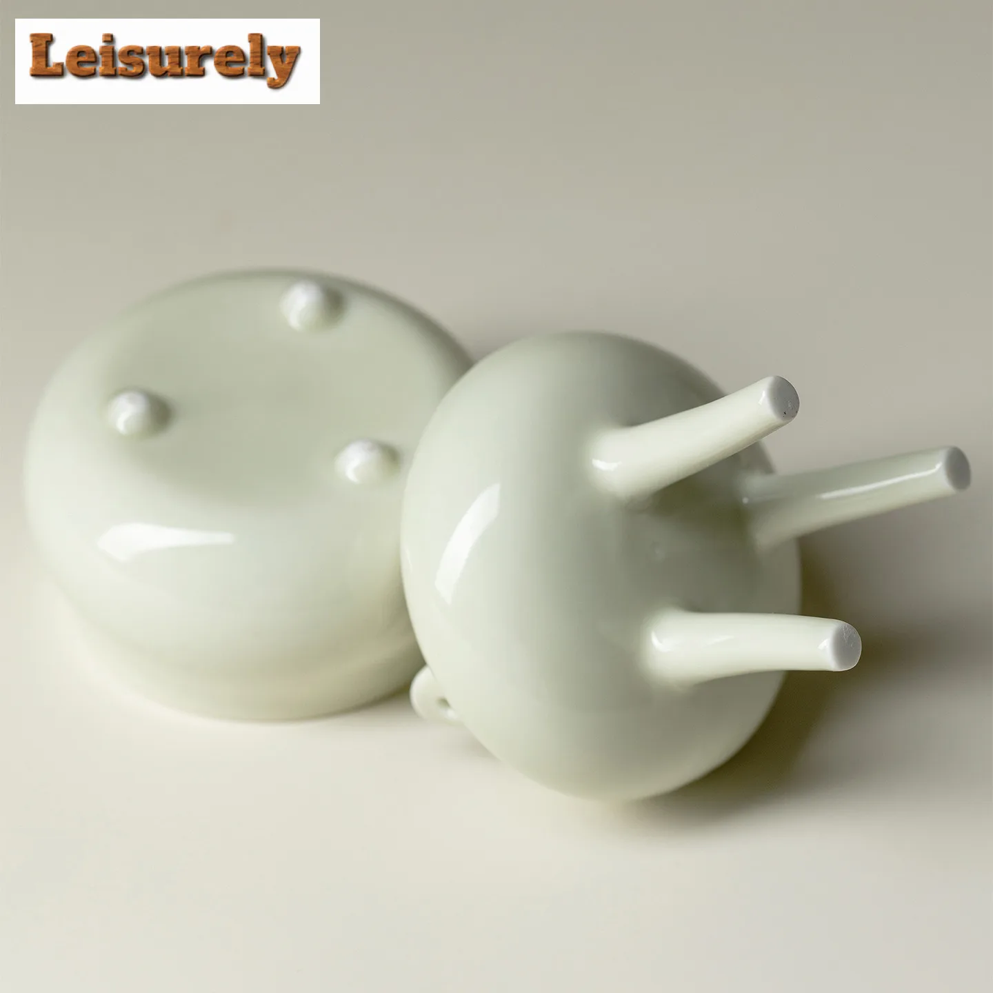 Little Bean Cyan Incense Holder Retro Mist Smoking Steamers Incense Burners Aromatherapy Censer Tea Items Accessories Ornaments