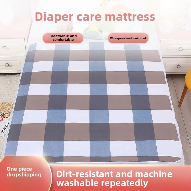 Washable Cloth Diaper Changing Mat for Babies And Elderly People Bed Pad Sanitary Napkin Care Mat Urine Barrier Pad