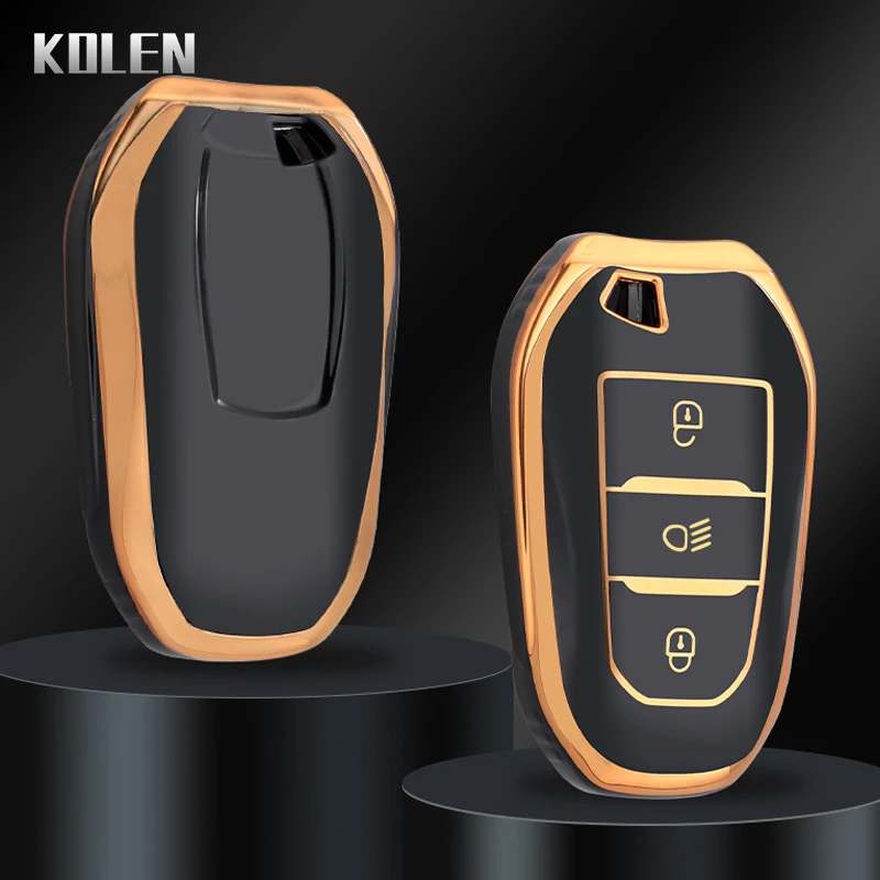 

TPU Car Remote Key Case Cover Shell For Peugeot 2008 3008 4008 5008 308 408 508 Citroen C1 C2 C4 C6 C3-XR Picasso Grand DS3 DS5