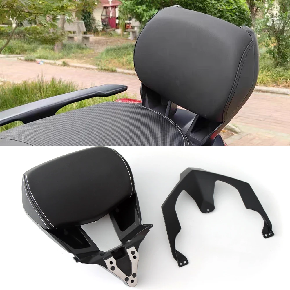 

Motorcycle Rear Passenger Seat Tailstock Backrest Back Rest Cushion Pad For Yamaha X-max XMAX 300 Xmax300 2018-2022 2021 2019
