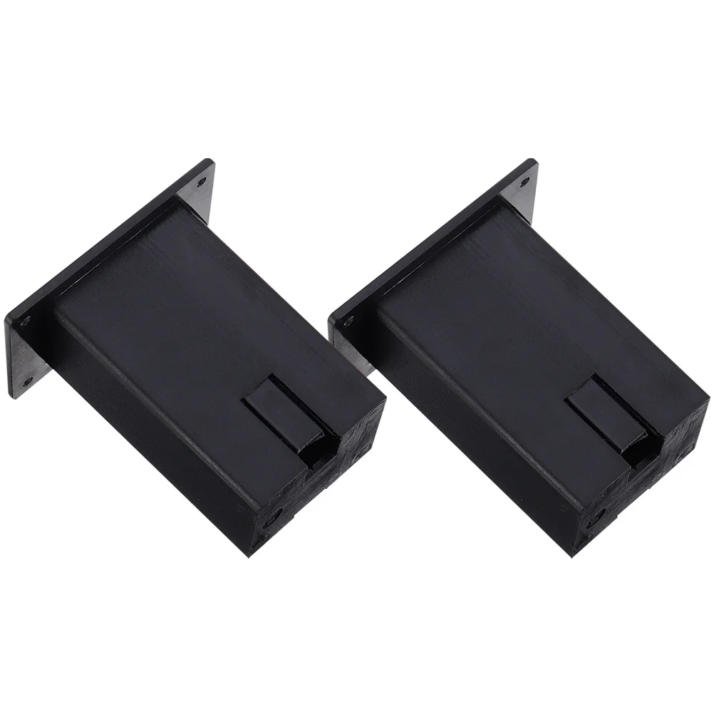 

2 Pcs Bass Guitar Lj02 Box 9V Case Pickup Holder Durable Cases Supplies