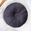Ins Pumpkin Seat Cushion Dutch Velvet Throw Pillow Bay Cushion Round Tatami Dining Chair Bay Cushion Waist Cushion Throw Pillow 5