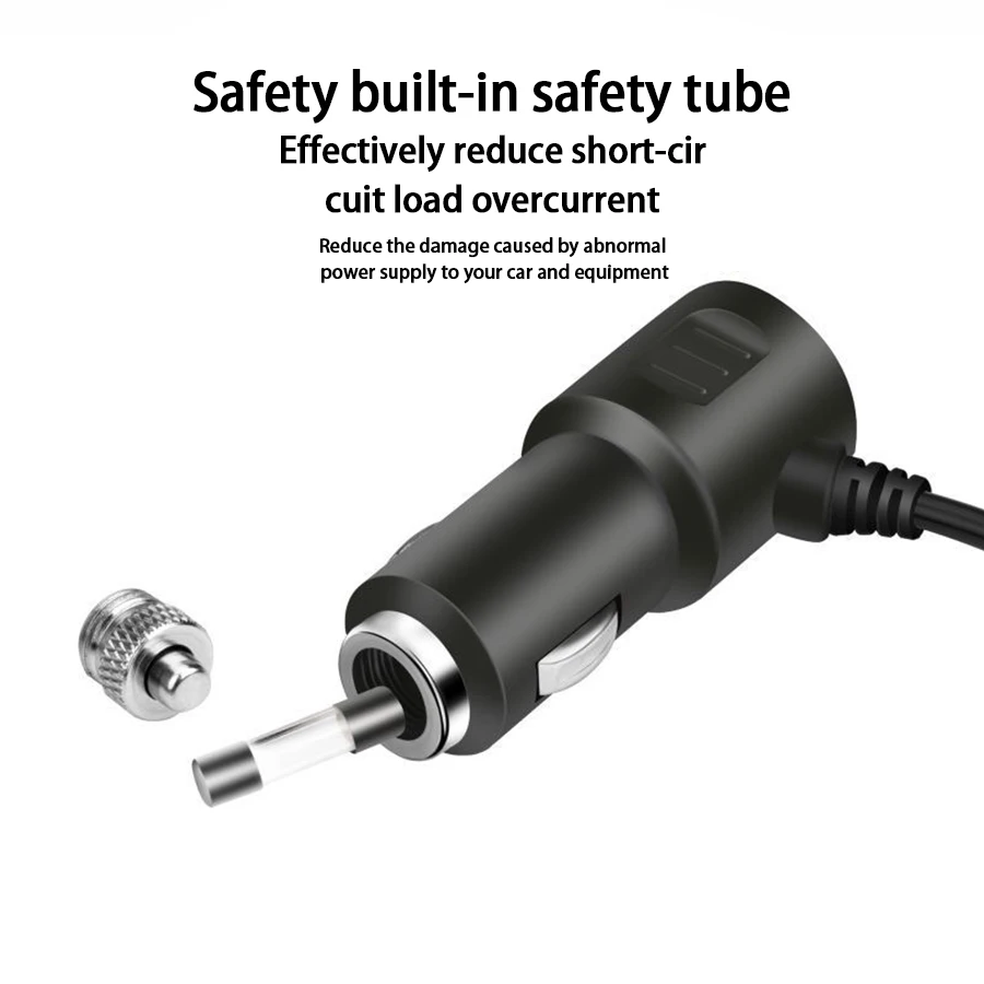 3-in-1 Dual USB Interface 120W Car Charger 12V 24V Fast Charging Plug Multi-Function Mobile Phone Power Adapter