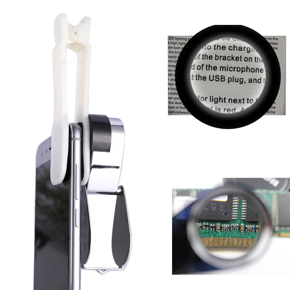 LOUPE,Loupe de bijouterie éclairée 30X, Loupe de bijouterie