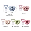Baby Fruit Feeder Food Grade Silica Gel Pacifier Silicone Teething Nipple Feeding Grind Fruits Vegetable for Baby's Meal Feeding 6