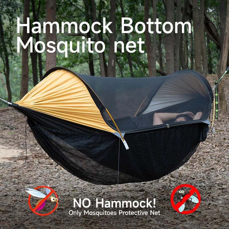 Bottom Mosquito Net for Hammocks Detachable Lightweight Hammock Bug Netting Fast and Easy Set Up Fits All Camping Hammocks