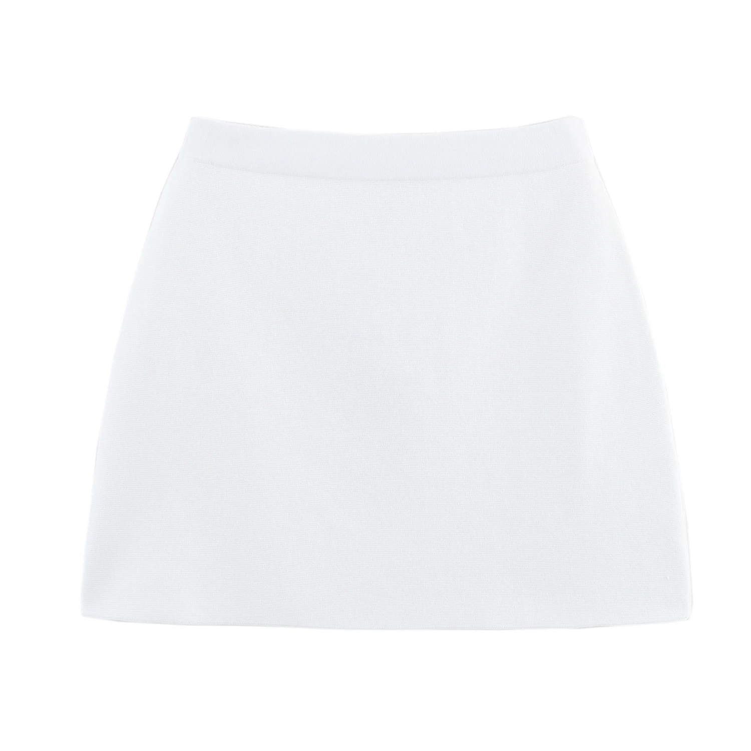white skirt