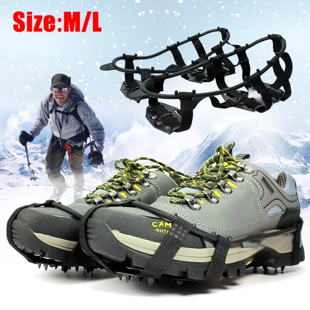 Crampons pour chaussures - anti derapant neige et glace