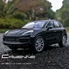 1:32 Cayennes Turbo SUV Alloy Car Model Diecast Metal Toy Vehicles Car Model Collection Simulation Sound and Light Children Gift 1