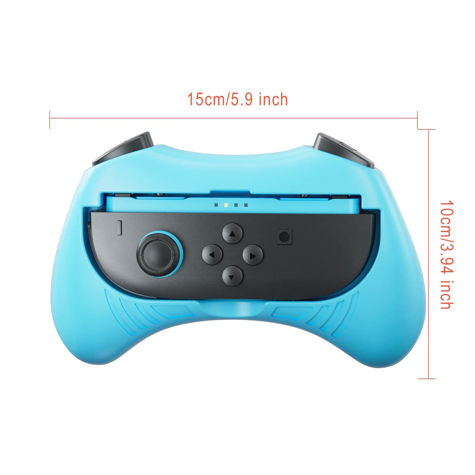 GAMINJA Game Accessories 2PCS Comfort Grips For Switch 2 Console Hand Grip Left Right Bracket Holder Controller Gamepad