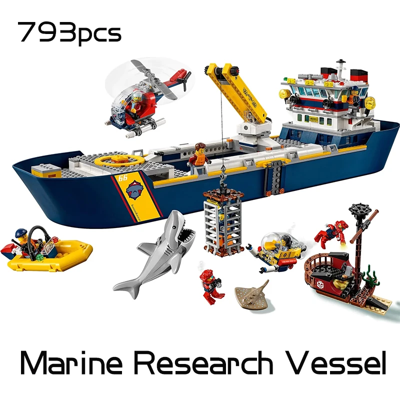 Brinquedos Navio de Pesquisa Marinha Navio de