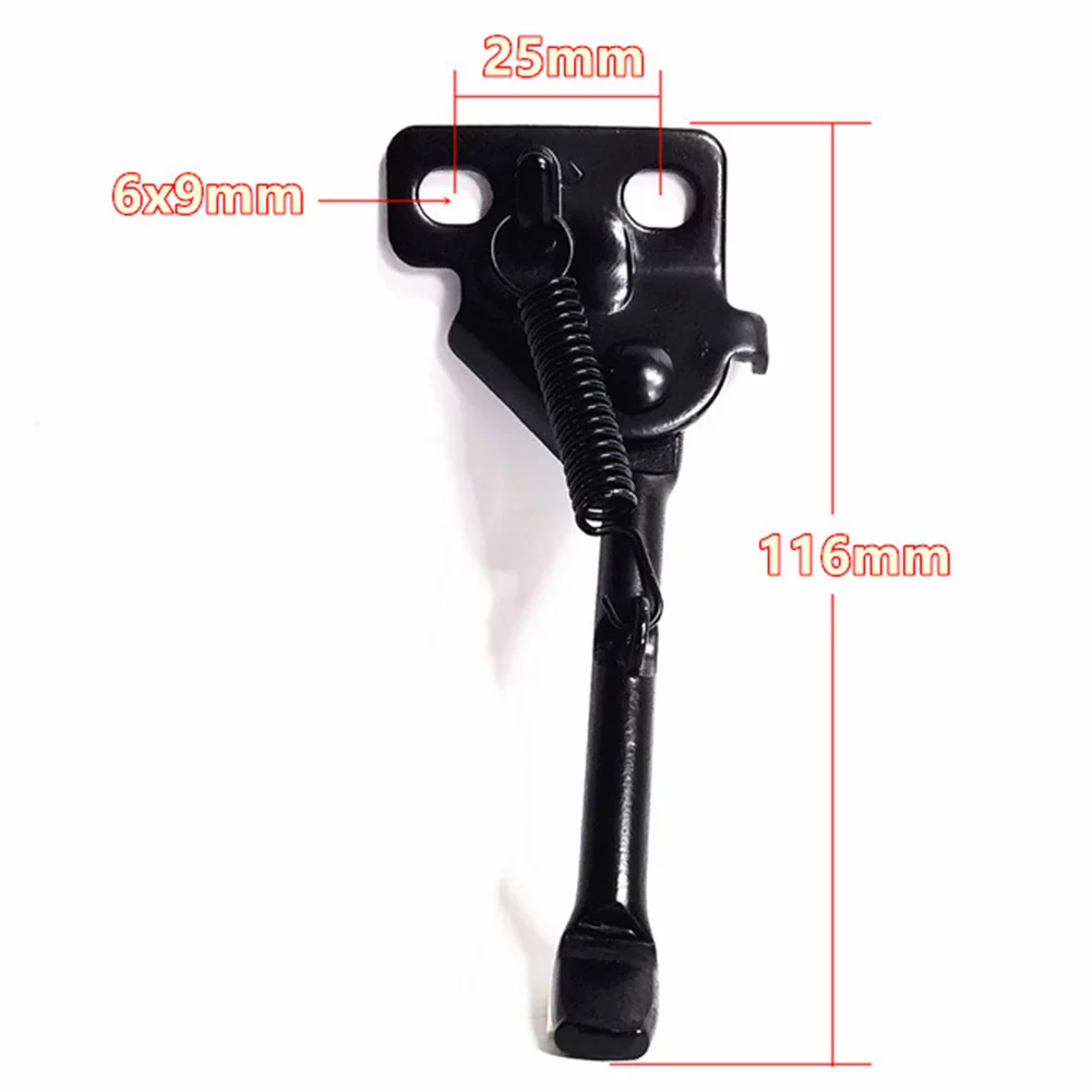 1pc Elektrische Roller Fuß Unterstützung Halterung 10 Zoll 8 Zoll Seite Fuß Parkplatz Rahmen Metall Parkplatz Stehen E-roller Zubehör – Detail 4