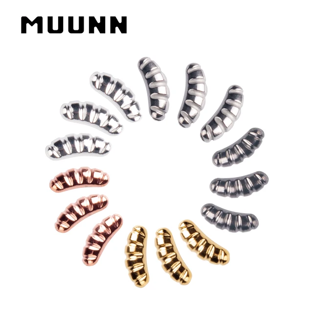 MUUNN 10PCS Tungsten Back Shell Jig Head