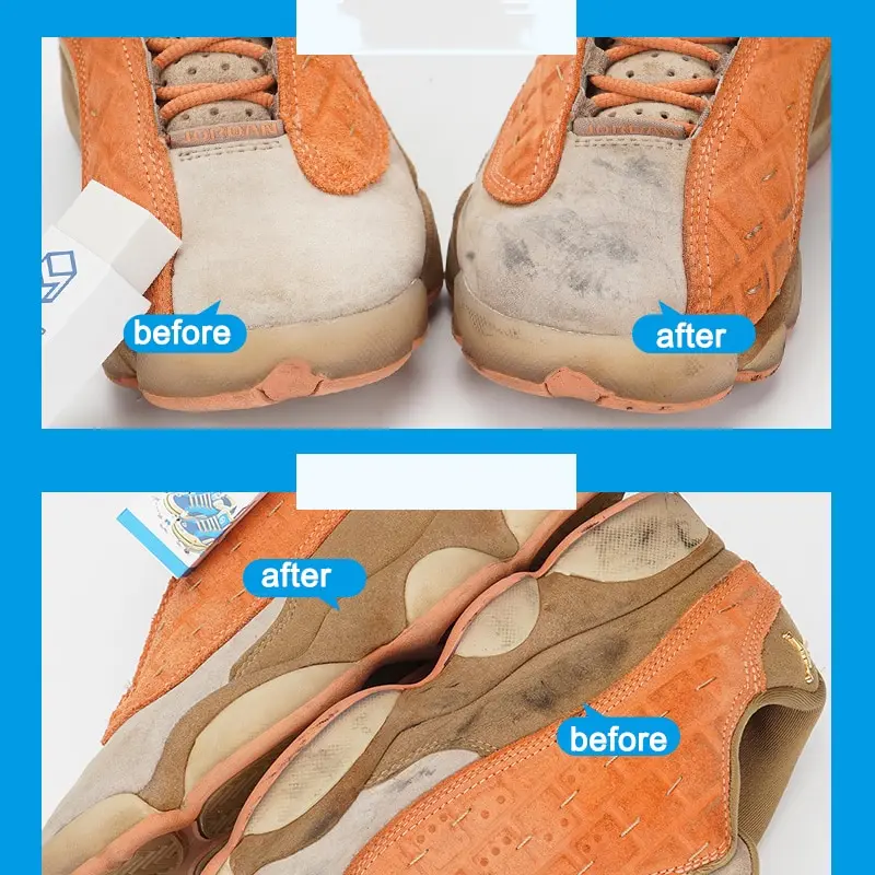 Shoe Cleaning Eraser Shoe Cleaner 1pc Rubber Block Eraser For Shoes Cleaning