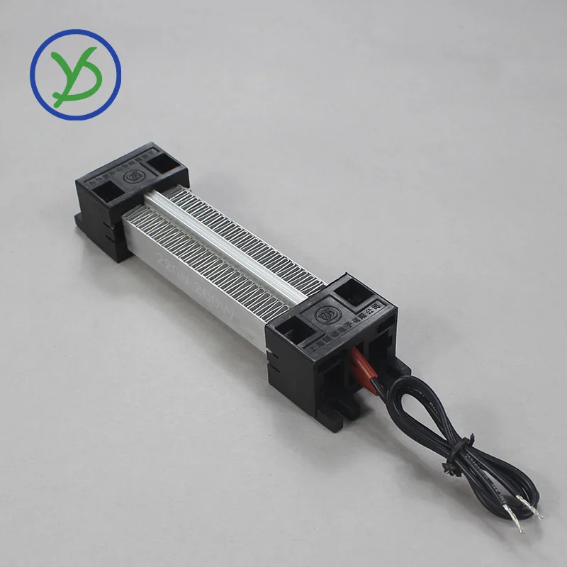220V 300W AC DC Electric Ceramic Heater PTC ceramic air heater 108A1 167x35x26mm