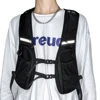 Functional Tactical Vest Reflective Storage Phone Bag with Pocket & Extra Storage Chest Bag Backpack Vest for Cycling Running 4