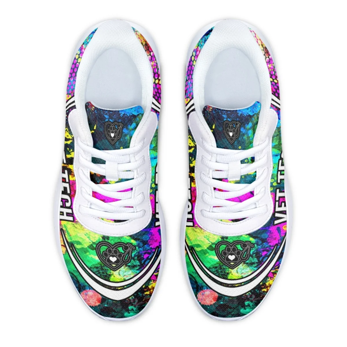 Vet Technology Pattern Women Training Jogging Shoes Cozy Soft Sneaker Durable Gym Teen Sneakers Print On Demand tenis masculino