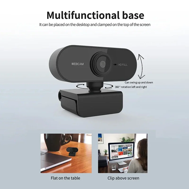 XIAOMI MIJIA 1080P HD Computer Camera Autofocus Web Camera Plug Play Microphone Usb Computer Business Webcam For Web Camera Mini Webcam