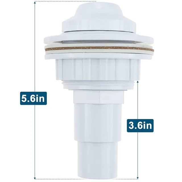 Drain Cirding Clip Futated Szalag Úszómedence Visszatérő Fúvóka Eltávolítható Kopásálló Hő-Rezisztencia Kellékek - Image 6